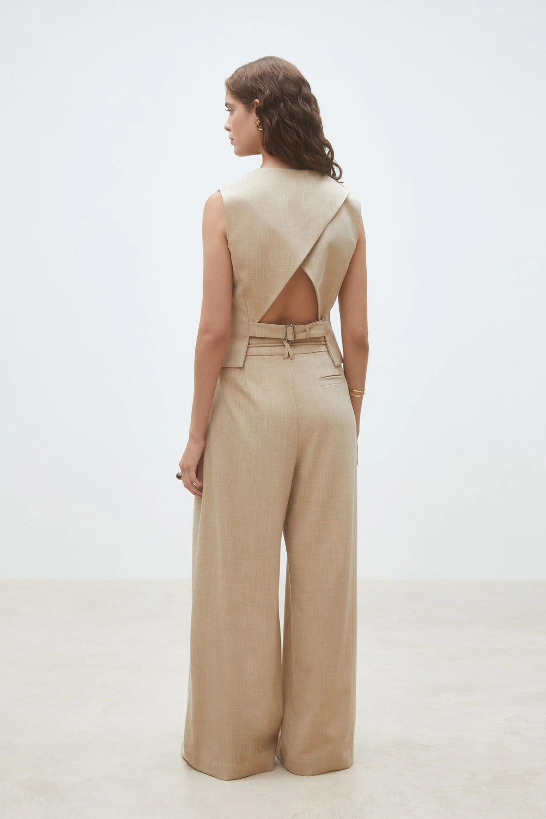 Suncoo Paris | Dylan Beige Bartender Jacket