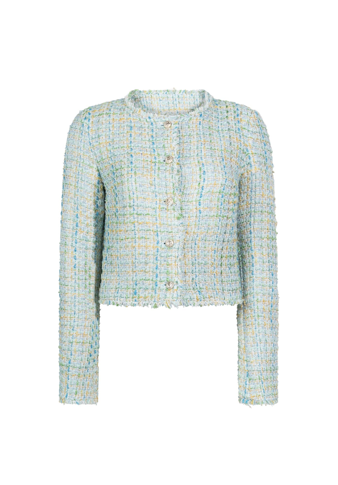 Aaiko | Sabine - Chanel style jasje - sky blue