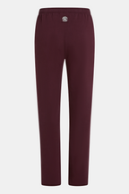 Penn & Ink N.Y | Trousers Stripe Aubergine/Ecru
