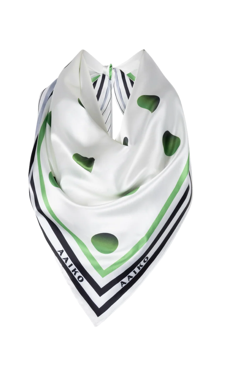 Aaiko | Scarf Teak Green