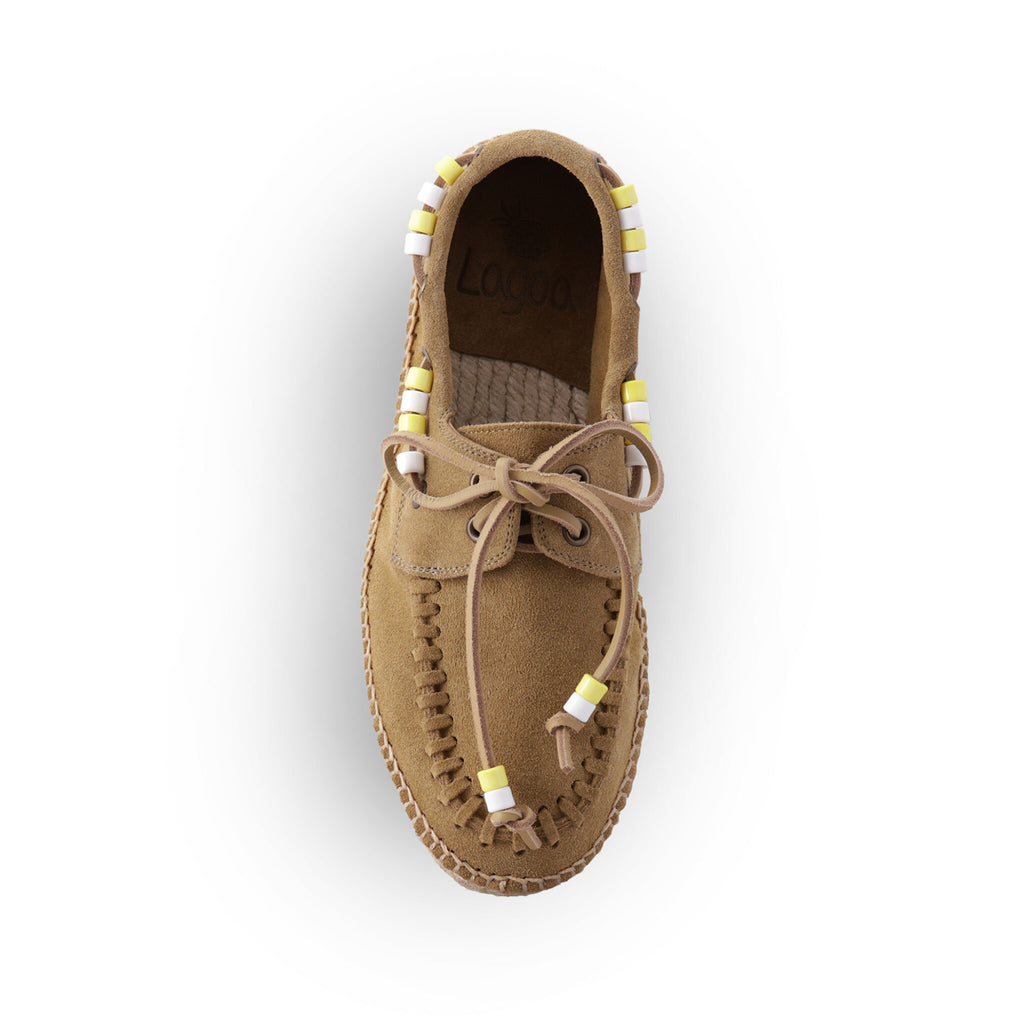 Lagoa | Loafer Nautico Suede Kaki