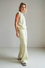 Penn & Ink N.Y | pistache pant - S25T1146