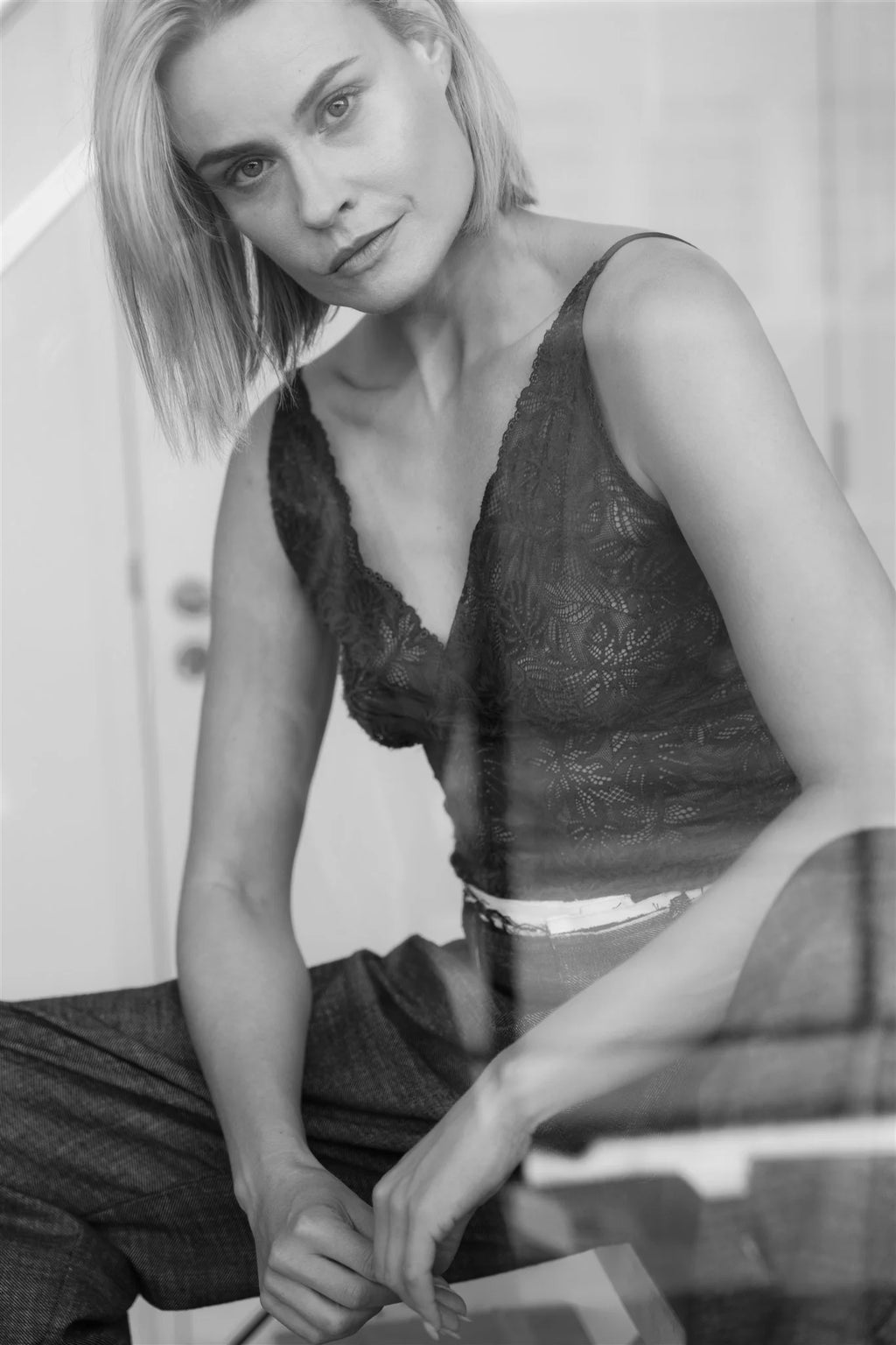 Aimee The Label | ViviaS6 Lace Top Blue