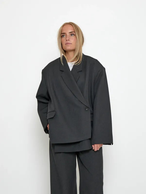 Minus | Vivianne Oversize Blazer Dark Grey