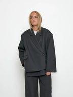 Minus | Vivianne Oversize Blazer Dark Grey