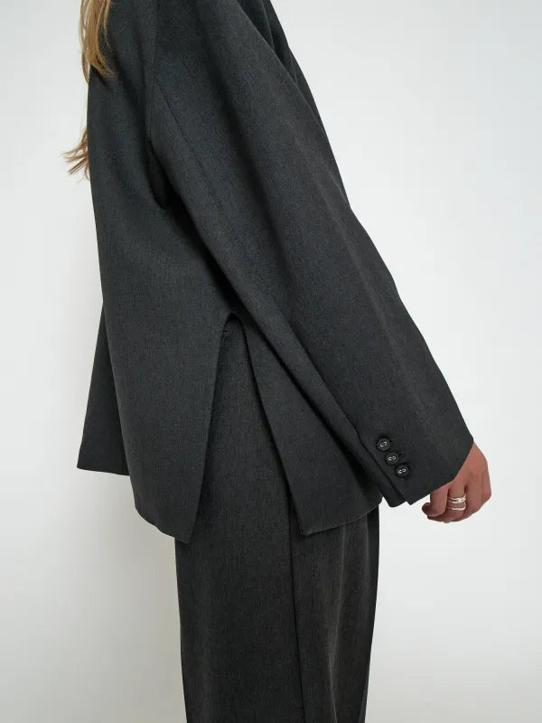 Minus | Vivianne Oversize Blazer Dark Grey
