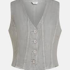 Penn & Ink N.Y - waistcoat - cool grey - S25Z750LTD