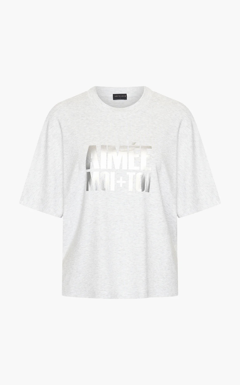 Aimee The Label | WillekeAA Tee Grey Melée