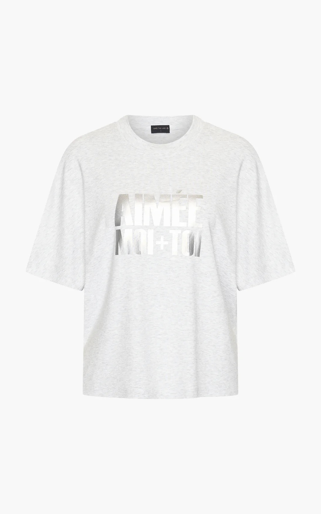 Aimee The Label | WillekeAA Tee Grey Melée