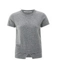 YAYA | Knitted top with double hem and button details - 01-000484-508