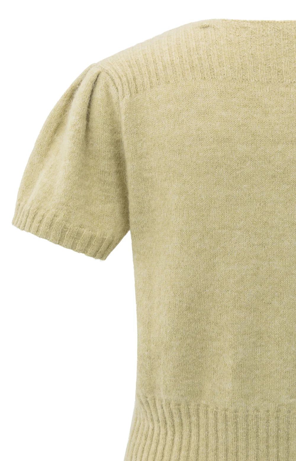 YAYA | Gebreid Vest Pale Olive Green