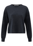 YAYA | Textured knitted sweater with round neckline - 01-000487-508