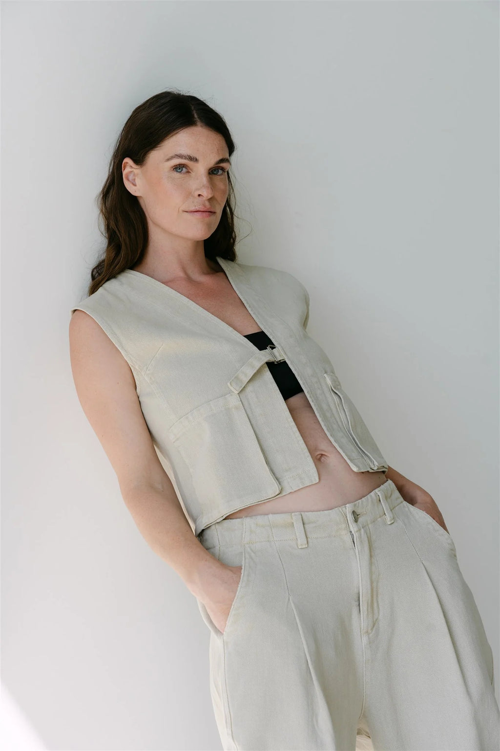 Aimee The Label | YelenaS6 Jeans Beige jeans