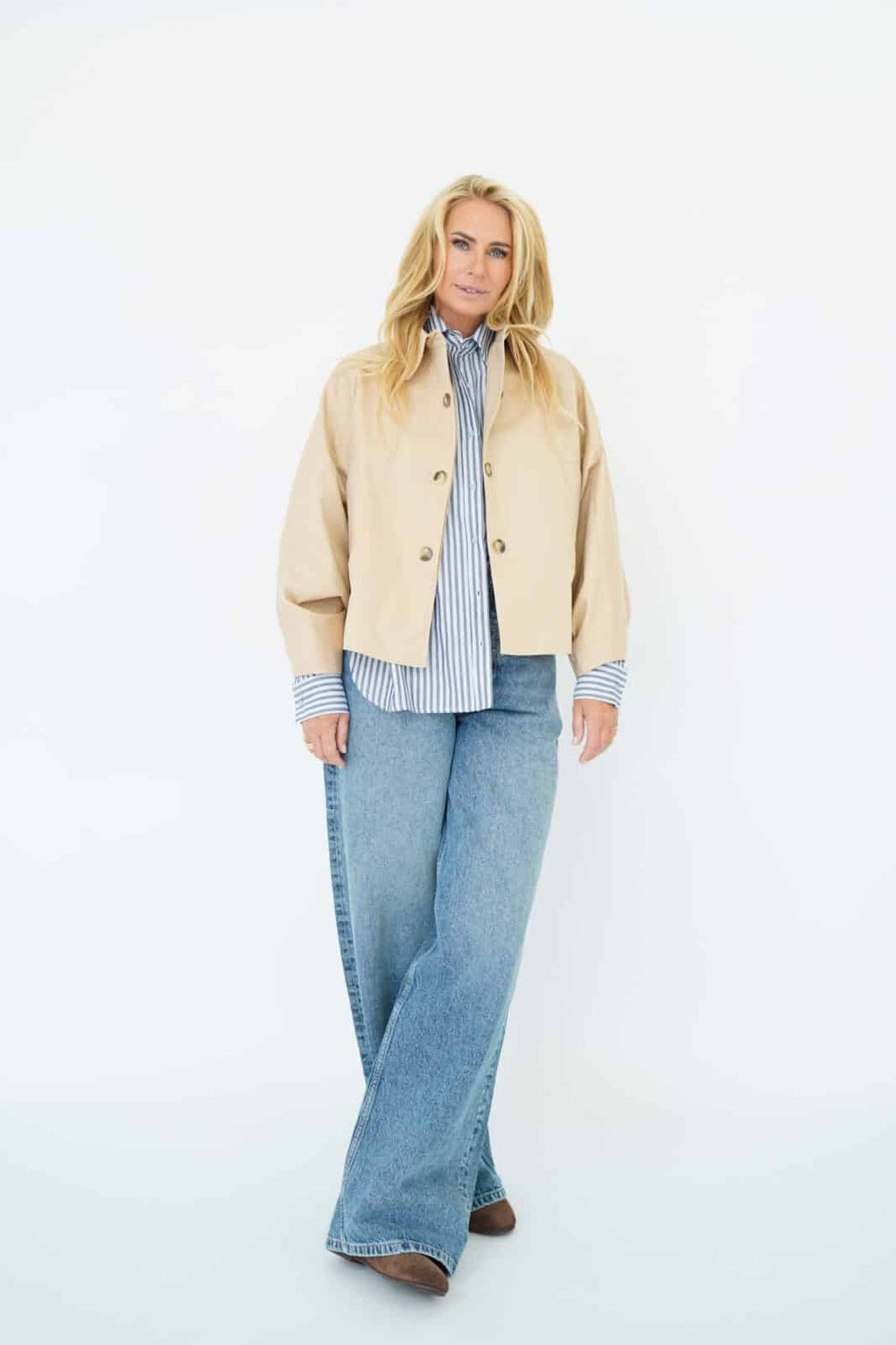 EST'SEVEN | Zaina Coat Beige