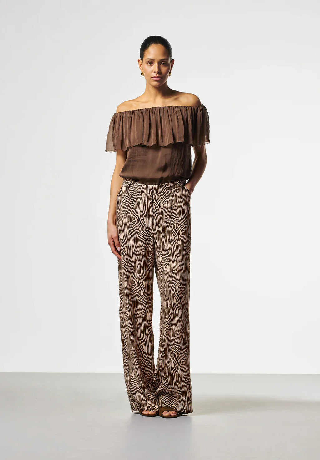 Aaiko | Caprice Top Bruin
