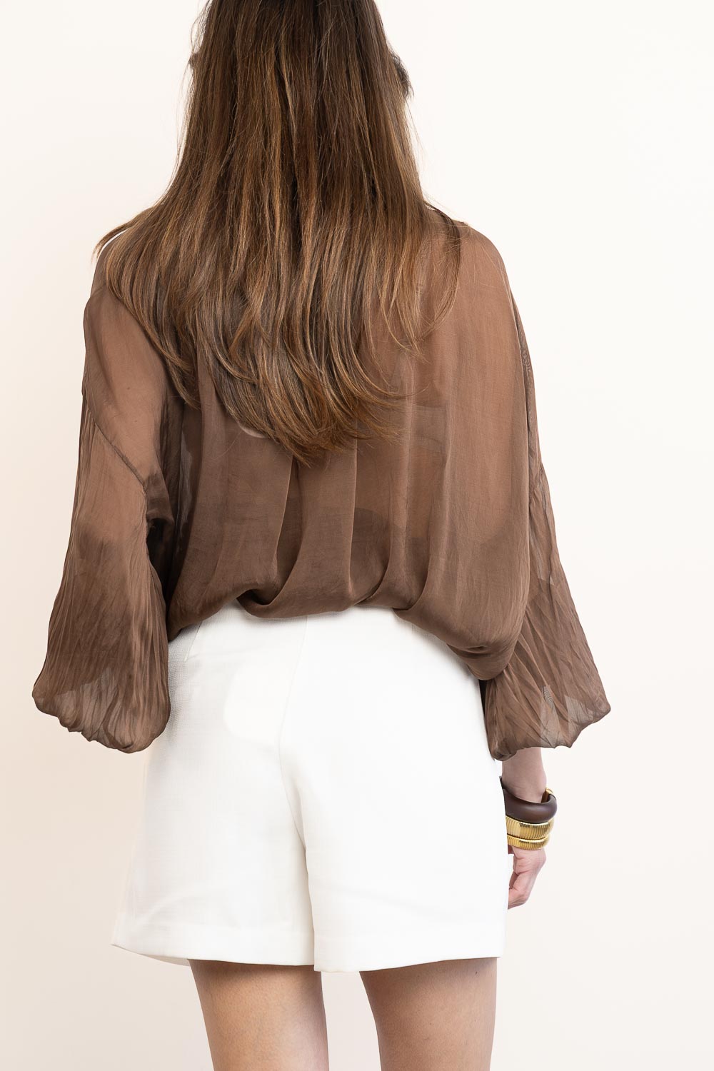 Aaiko | Cristy Blouse Hazelnut