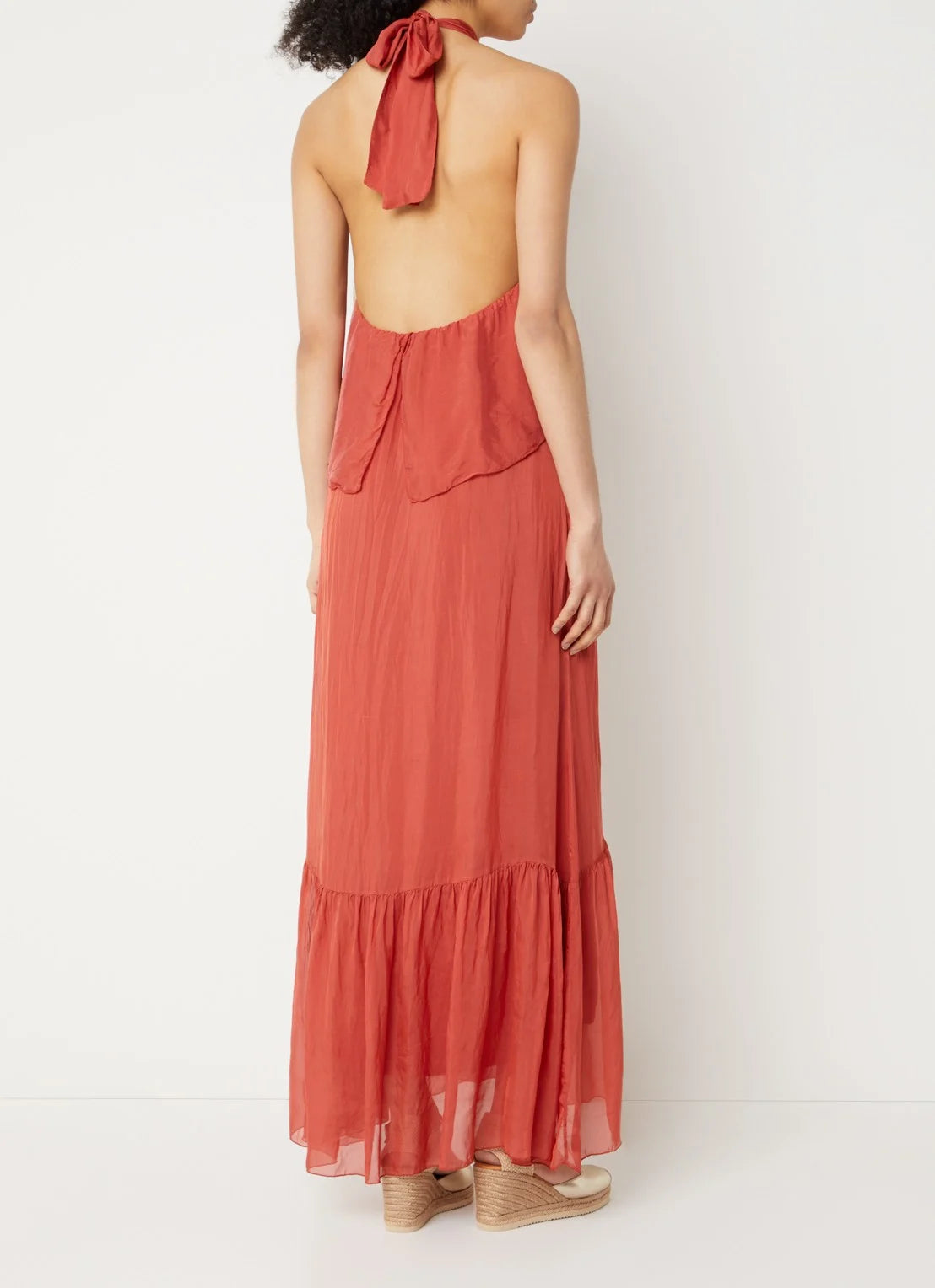 Aaiko | Albina Jurk Hibiscus Red