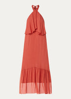 Aaiko | Albina Jurk Hibiscus Red