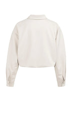 YAYA | Blouse Met Asymmetrische Sluiting En Elastische Zoom