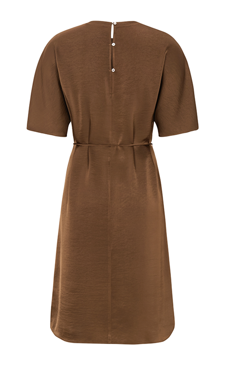 Tooday | Aya SS Dress Bitter Chocolate