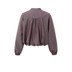 YAYA | Ballon Blouse Paars