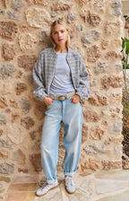YAYA | Barrel Jeans Lichte Wassing