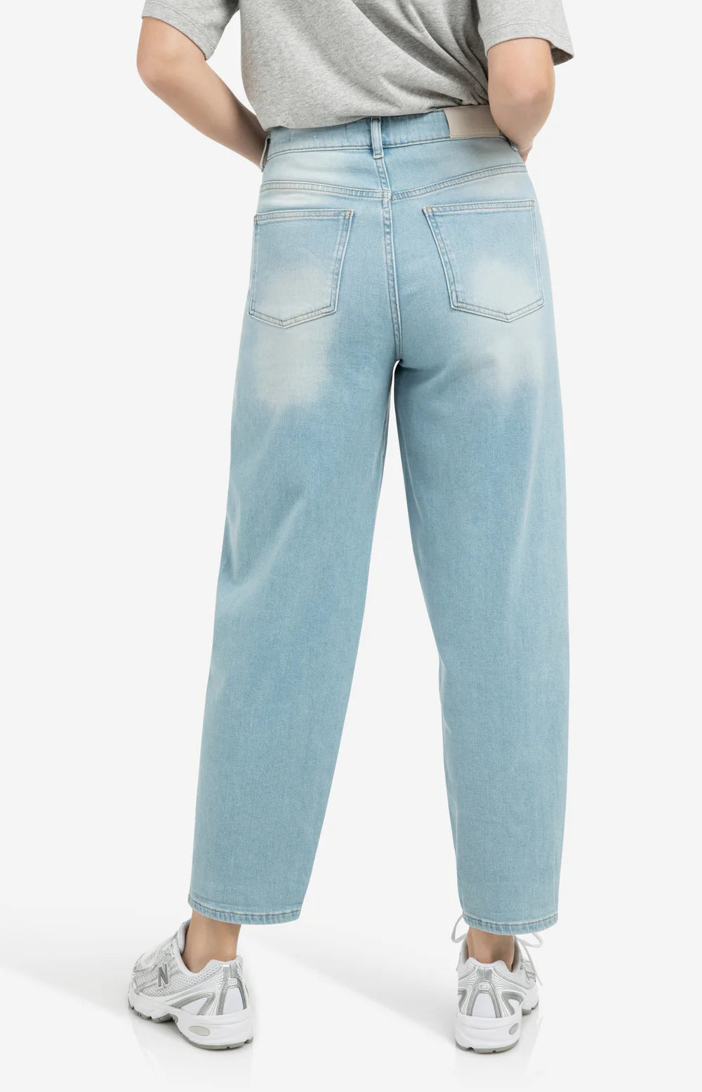 YAYA | Barrel Jeans Lichte Wassing