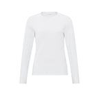 YAYA | Basic T-shirt met lange mouwen en ronde hals - 01-719040-N