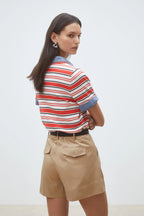 Suncoo Paris | Basil Plain Pleated Shorts