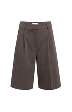 YAYA | Bermuda Shorts High Waist Pleats Delicioso Brown