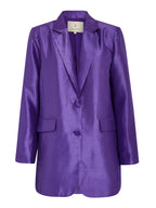 Peppercorn | Octavia Single Breasted Blazer Imperial Purple