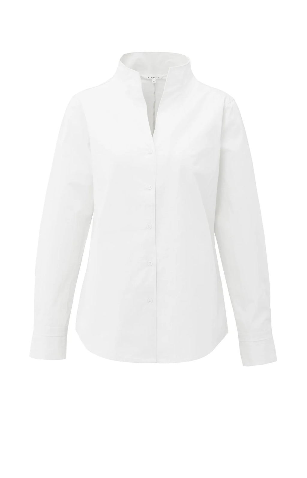 YAYA | Blouse High Collar Pure White