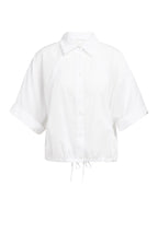 YAYA | Blouse With Wide Sleeves And Braided Details Pure White