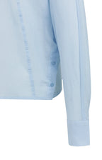 YAYA | Blouse Met Schuine Naden En Knoopdetails Light Blue