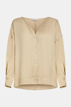 Penn & Ink N.Y | Blouse Beige