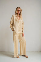 Penn & Ink N.Y | Blouse Beige