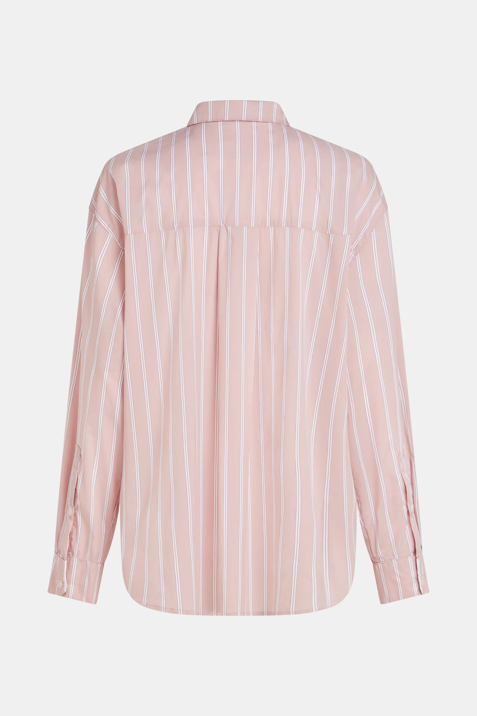Penn & Ink N.Y | Blouse Stripe Salmon