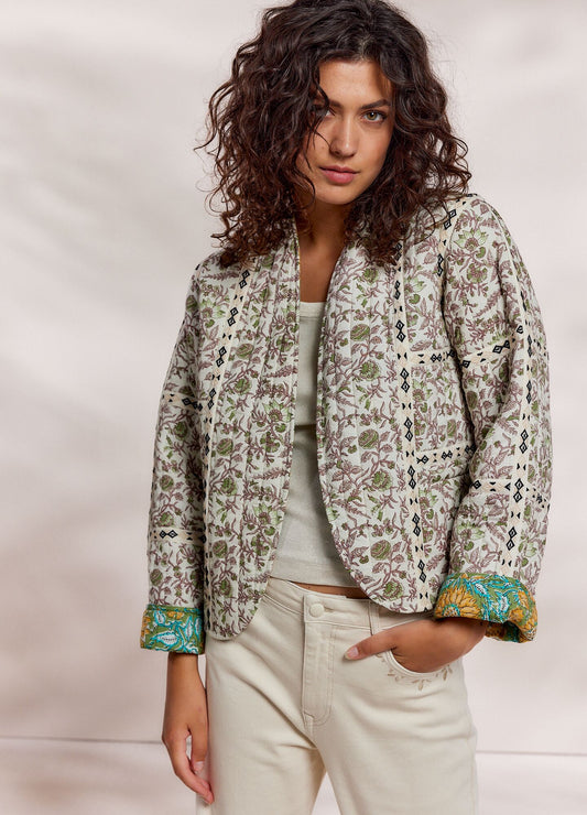 Summum Woman | Jacket botanical print - multicolour - 1s1179-11960