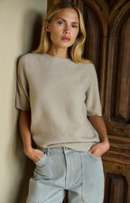 YAYA | Denim Cargobroek Met Laag Kruis En Wijde Pijpen Mid Grey Denim