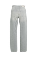 YAYA | Denim Cargobroek Met Laag Kruis En Wijde Pijpen Mid Grey Denim