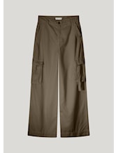 Summum | Cargo wideleg pants cavalry lyocell twill - olive - 4s2665-11904