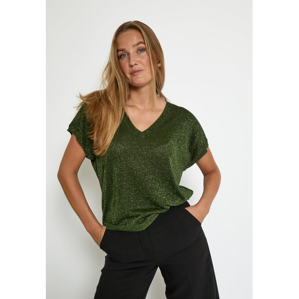 Minus | Carlina Knit Tee Rifle Treen Metal
