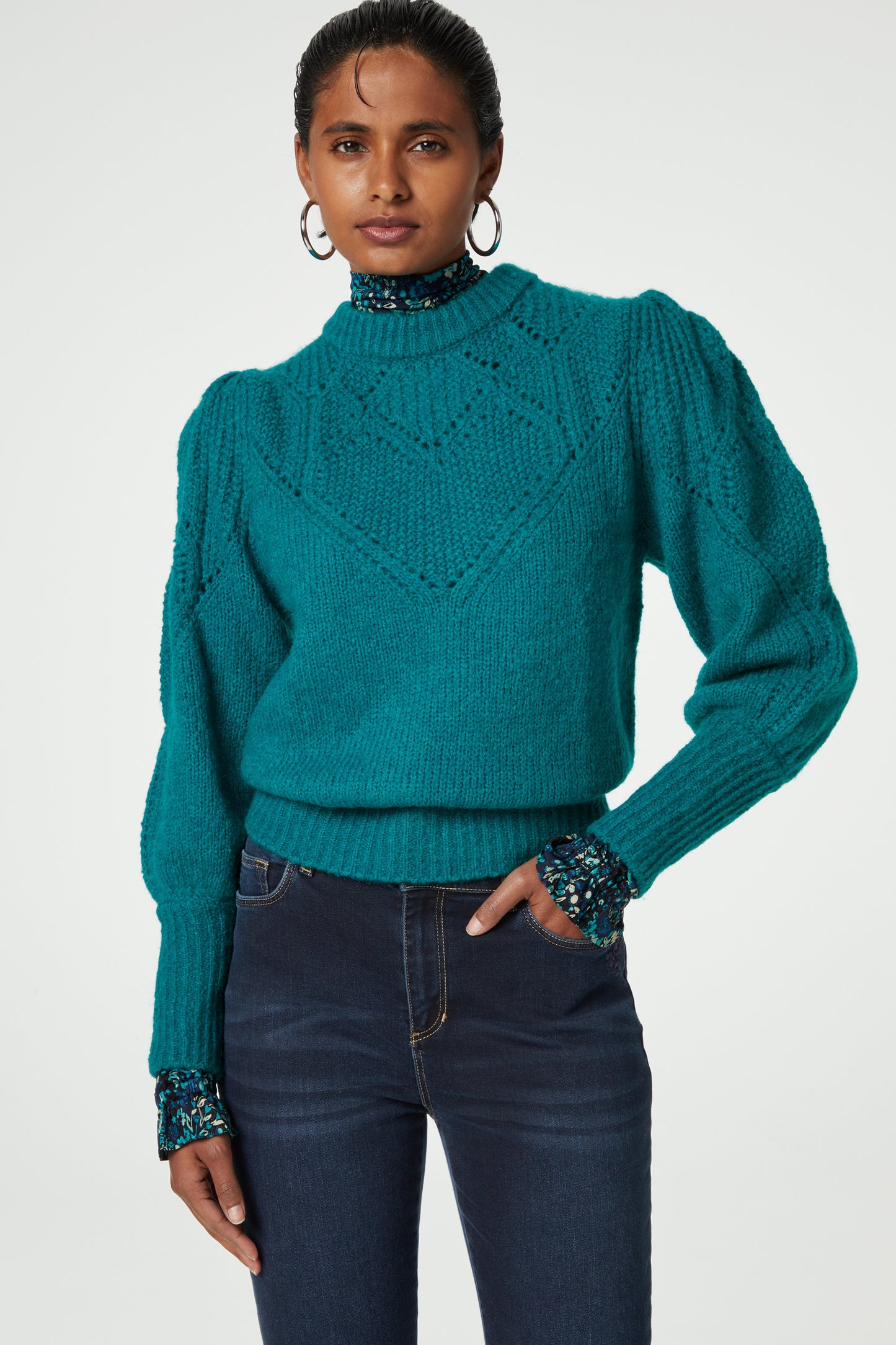 Fabienne Chapot | Cathy pullover keep it teal
