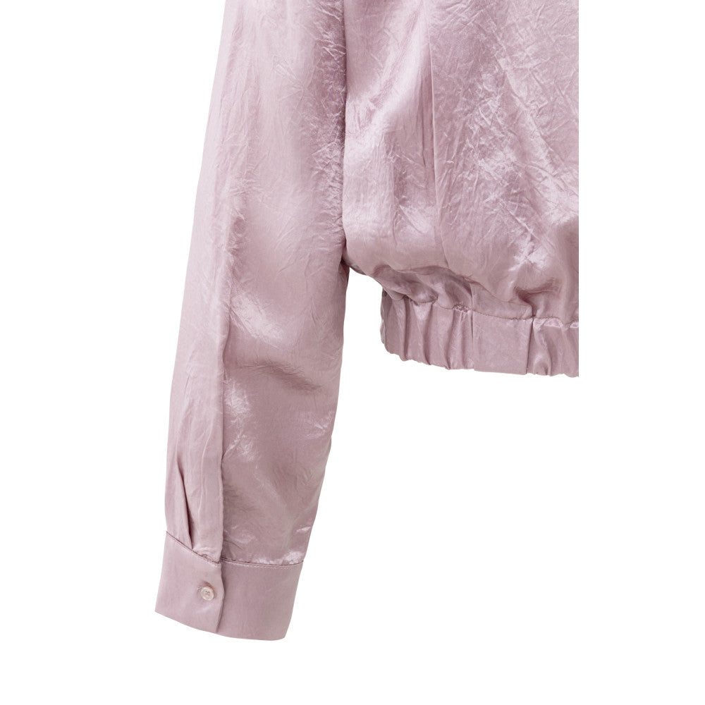 YAYA | Blouse Satijn Lichtroze