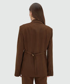 Josh V. | Deacon Oversized Blazer Dark Brown