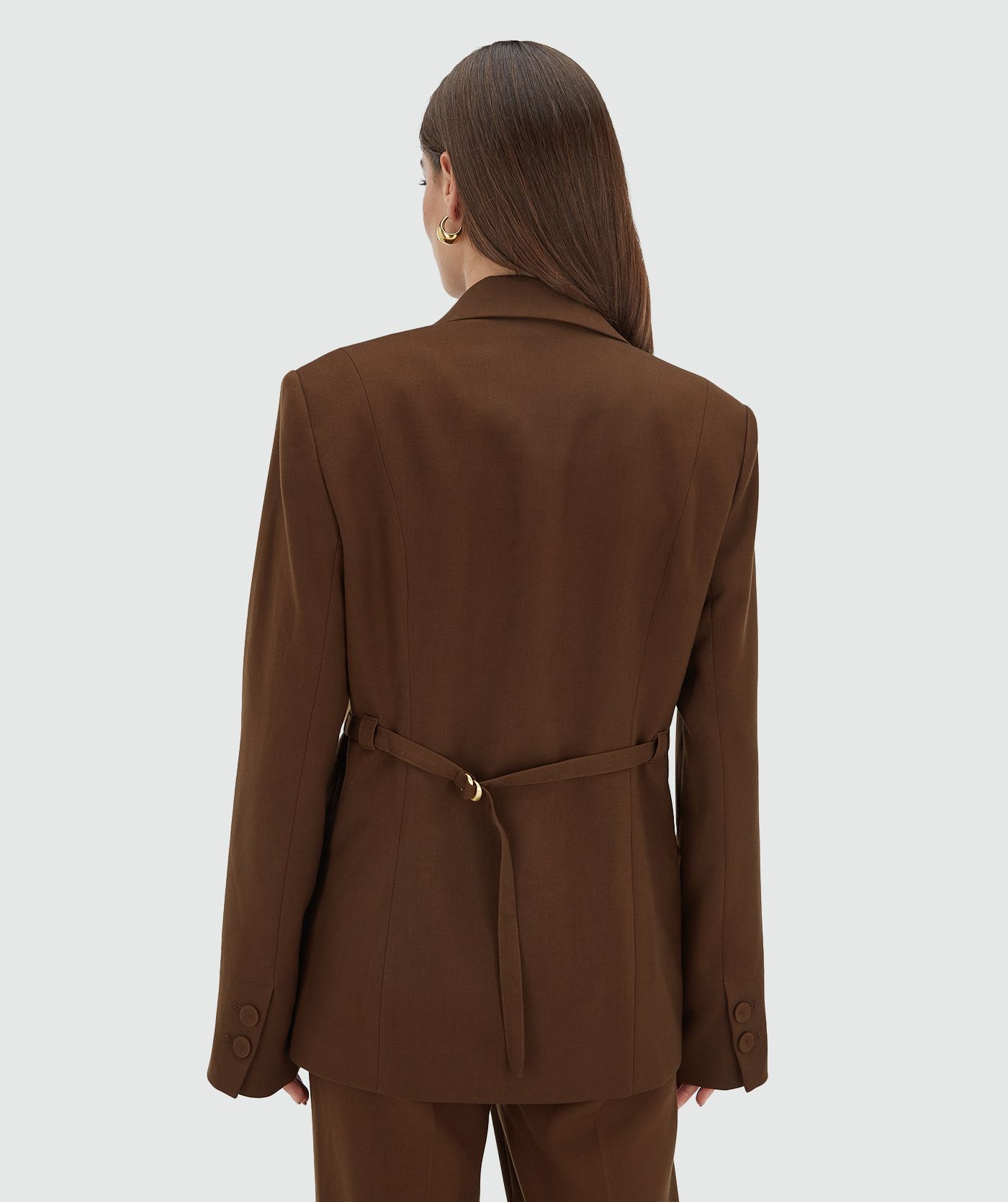 Josh V. | Deacon Oversized Blazer Dark Brown