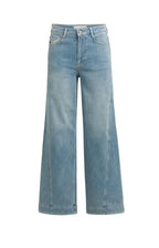 YAYA | Denim Jeans Seam Details Blue Denim
