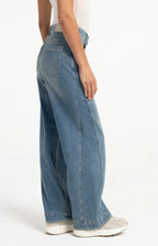 YAYA | Denim Jeans Seam Details Blue Denim
