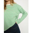 Minus | Denisa Striped Longsleeve T-shirt Greenbriar Stripe