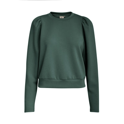 Peppercorn | Dicette Puff Long Sleeve - jungle green - PC8197